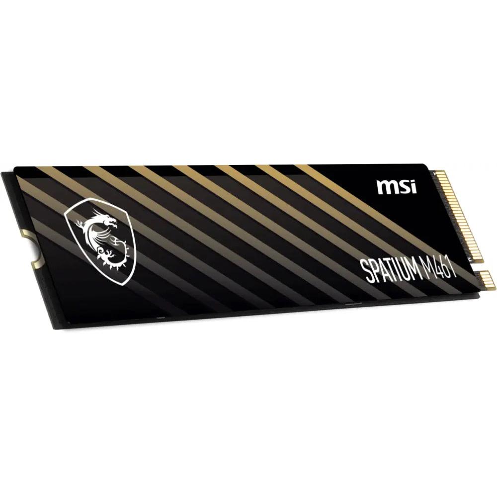 Disco Duro MSI SPATIUM M461 SSD 1TB NVMe M.2 Gen4x4