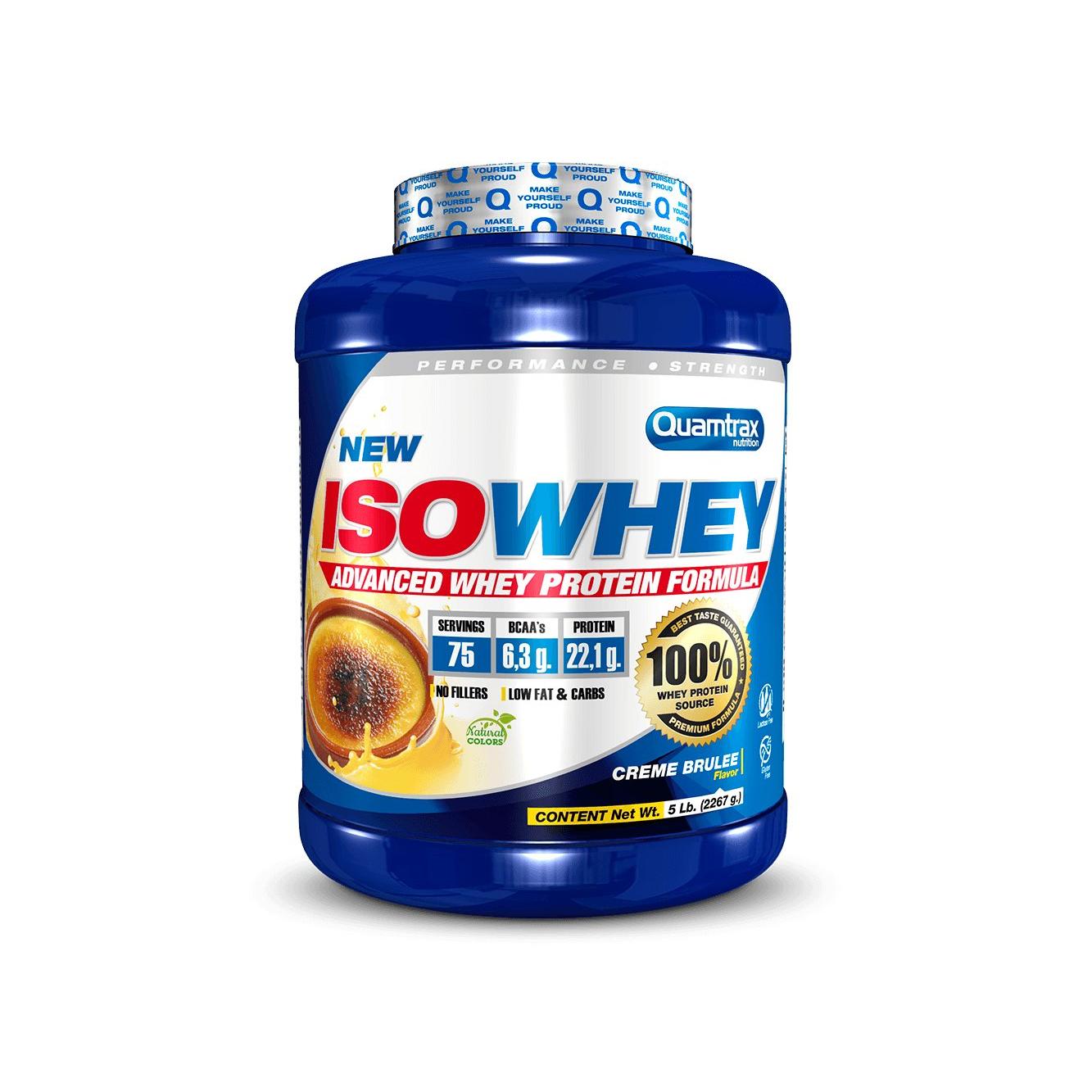 Iso Whey 5 lb – Proteina en Polvo de Alta Calidad QUAMTRAX Protein