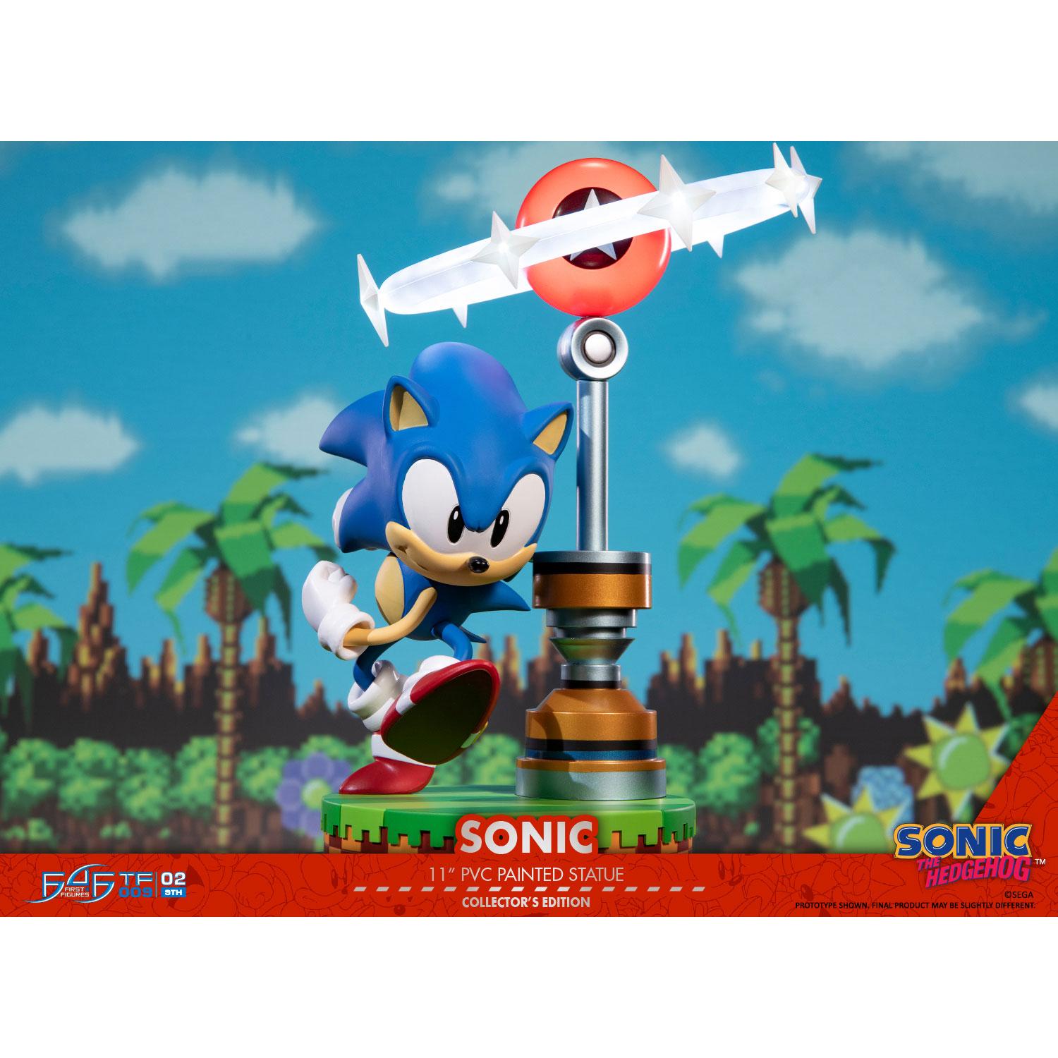 Figura Sonic Estatua PVC The Hedgehog 27 cm - Collector's Edition