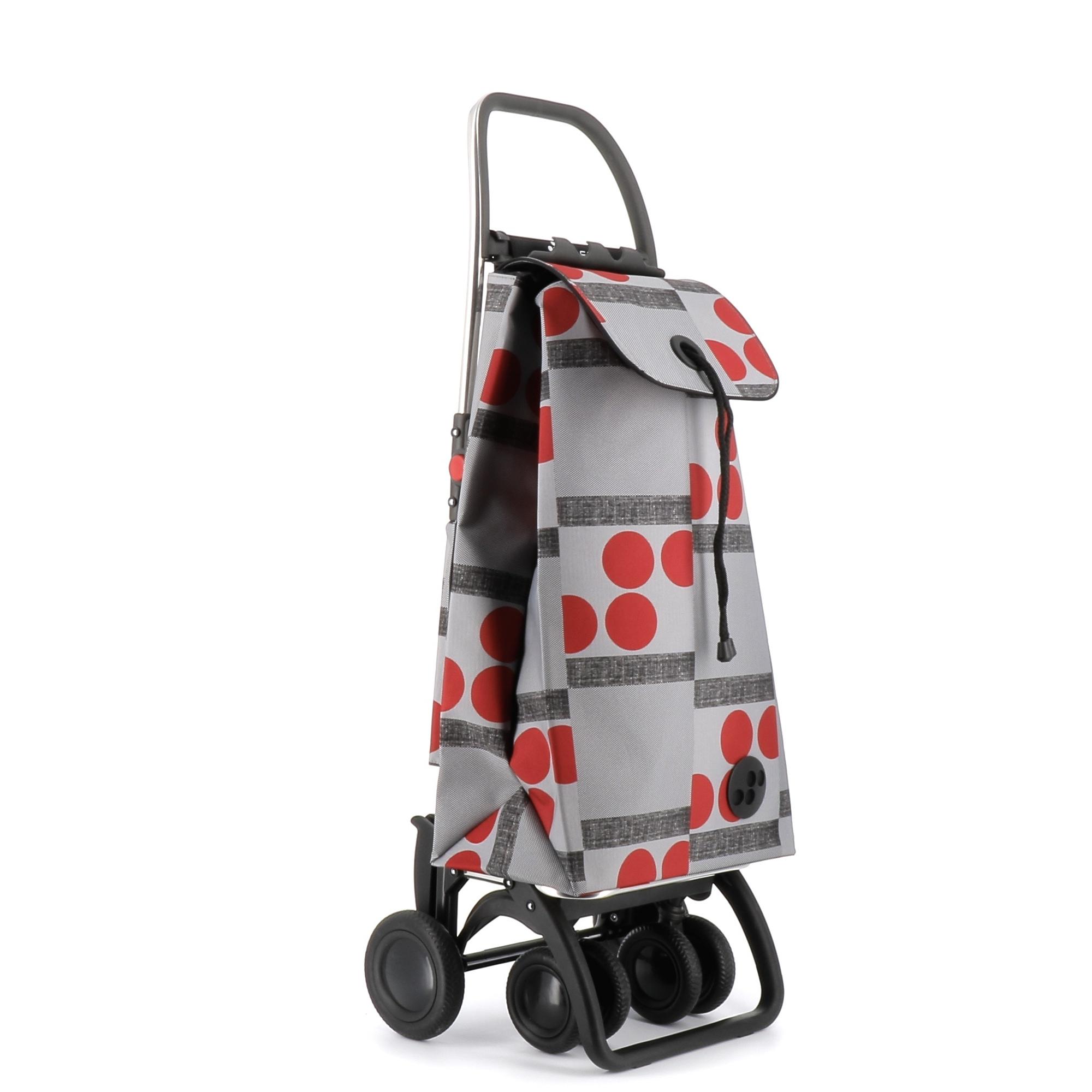 Carro Rolser I Max Logos 4 Ruedas 2 Giratorias Plegable