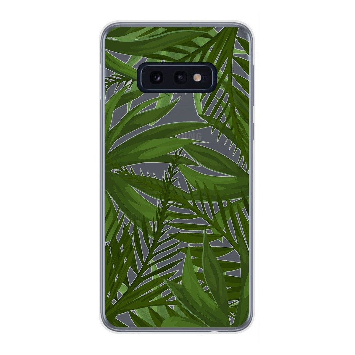 Tumundosmartphone Funda Gel Transparente para Samsung Galaxy S10e diseño Jungla Dibujos
