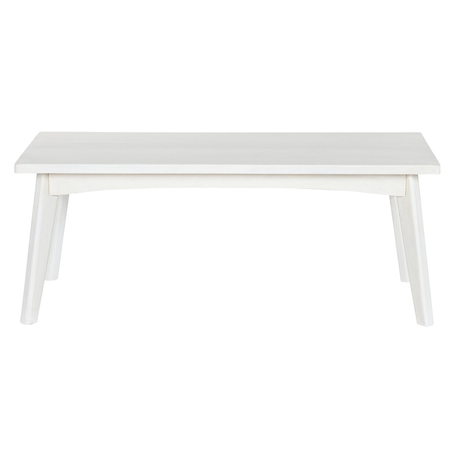Mesa centro mango 115x55x45 blanco roto , El mejor complemento para tu hogar.