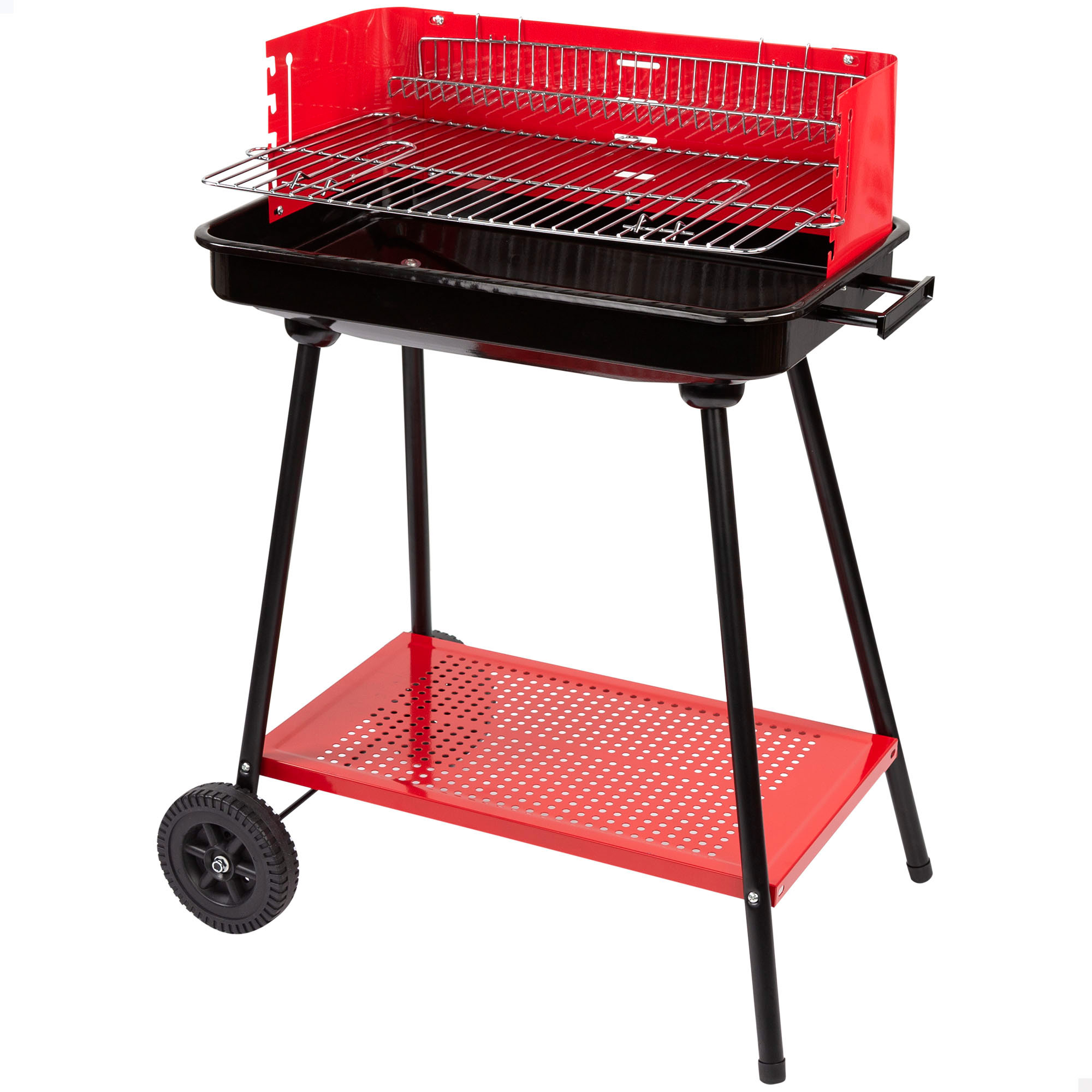 Barbacoa carbón portátil para 4 niveles Aktive