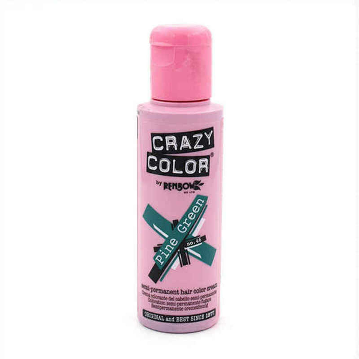 Crazy Color - Crazy Color | Tinte Semipermanente Pine Green Crazy Color Nº 46 (100 ml) | Maquillajes | BB
