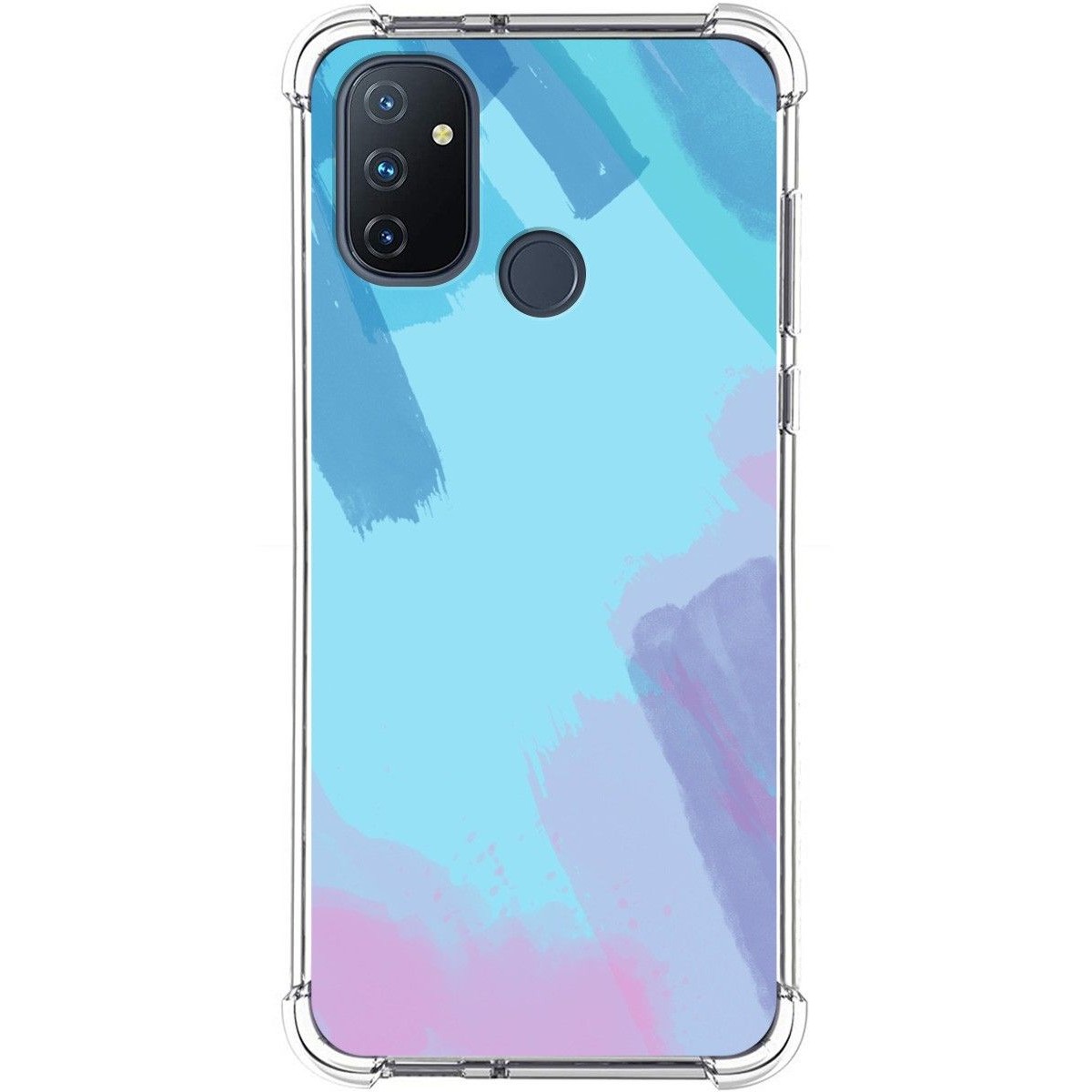 Funda Silicona Antigolpes para OnePlus Nord N100 diseño Acuarela 10 Dibujos