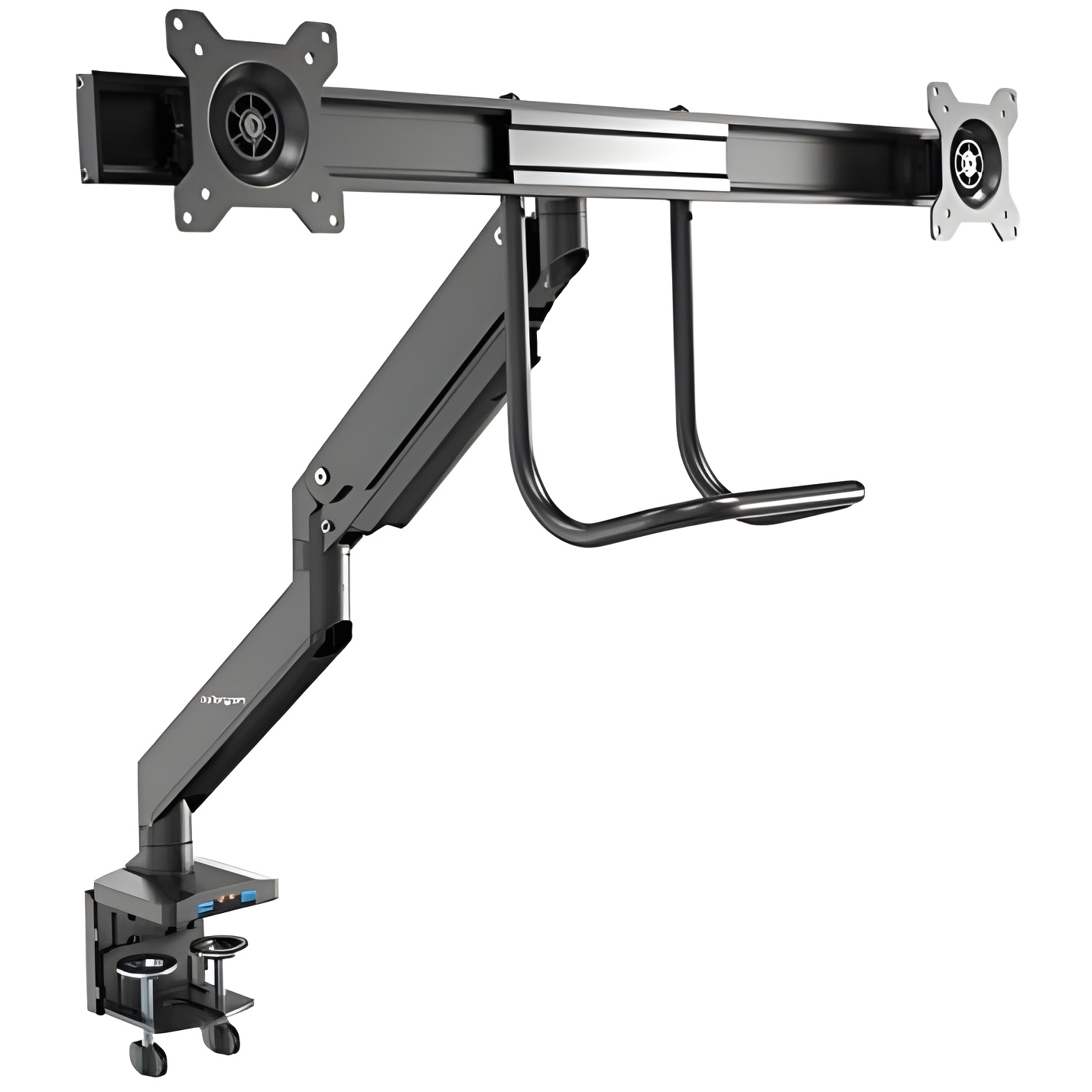 Startech.com Brazo de Soporte para 2 Monitores con Puertos USB 3.0