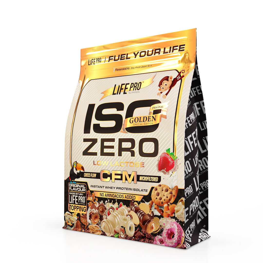 LIFE PRO NUTRITION ISOLATE ZERO 1600G - Aislado de Proteina - Protege y Regenera Masa Muscular - Formato Bolsa Ahorro