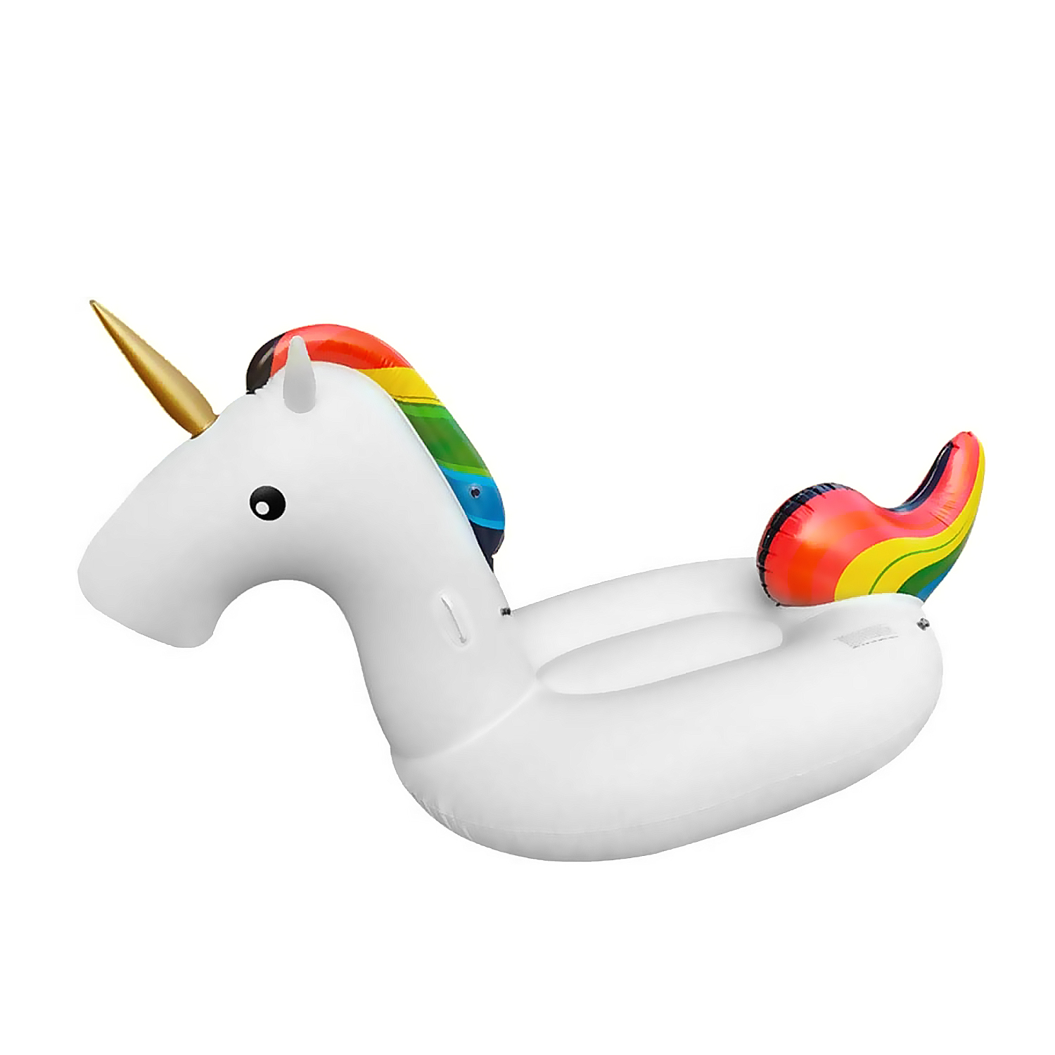 DAM. Flotador gigante con forma de unicornio. 200x100cm. 200x100x90 cm.