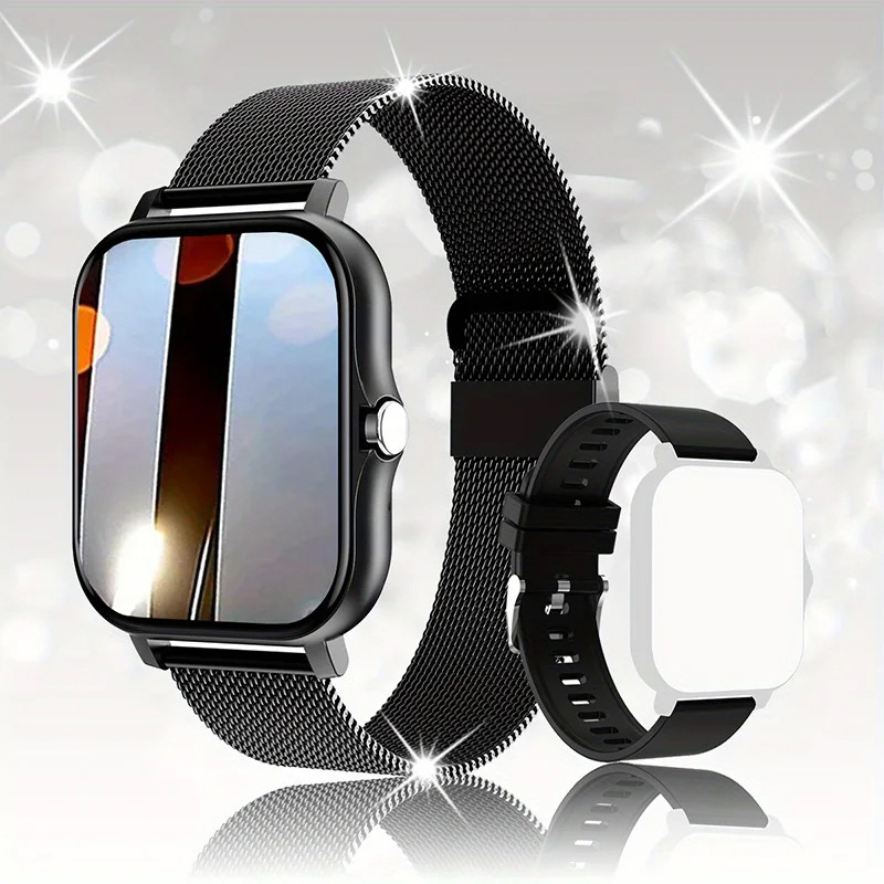 Reloj Inteligente para Mujer con Función de Ritmo Cardíaco y Presión Arterial Resistente al Agua IP68 para Android e iOS Regalo Perfecto