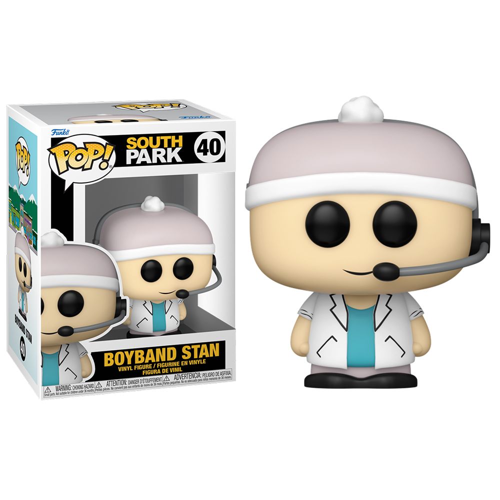 FUNKO POP! SOUTH PARK - BOYBAND STAN, 65757, Nº40, TIENDA CON LICENCIA OFICIAL