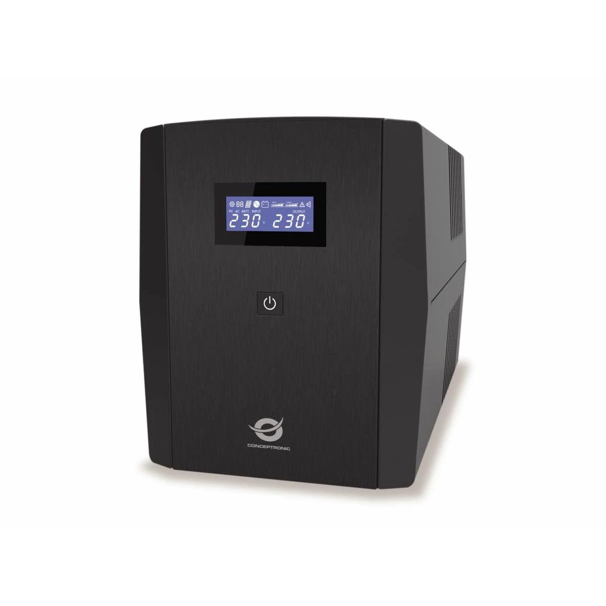 SAI (UPS) CONCEPTRONIC Interactivo en línea 1500 VA 900W ZEUS08E