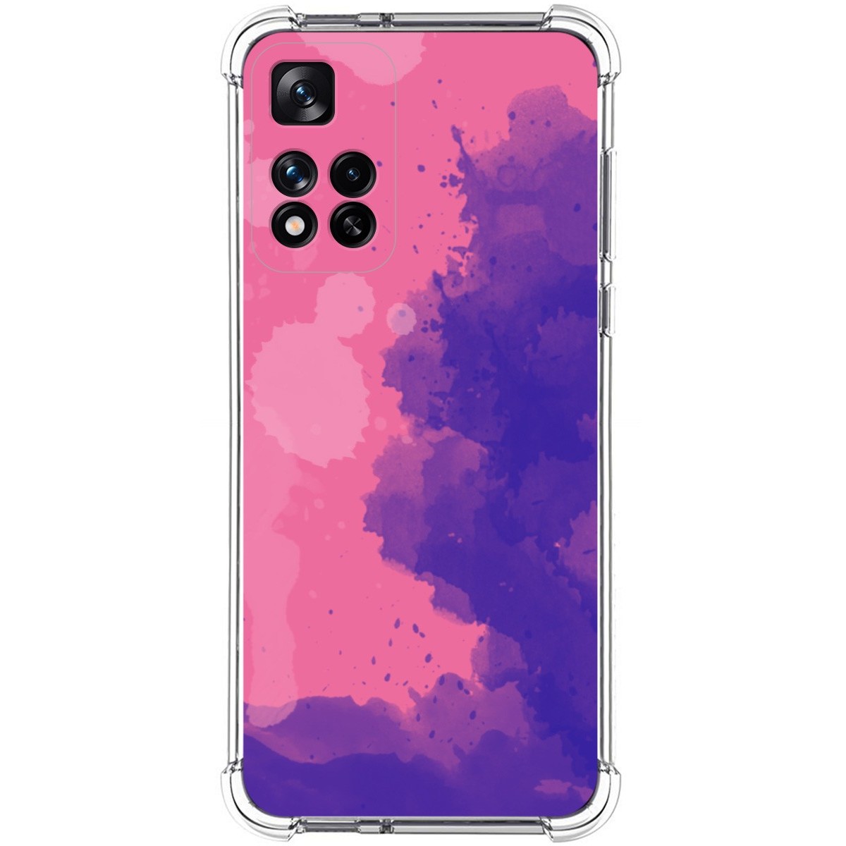 Funda Silicona Antigolpes para Xiaomi Redmi Note 11 Pro+ Plus 5G diseño Acuarela 07 Dibujos