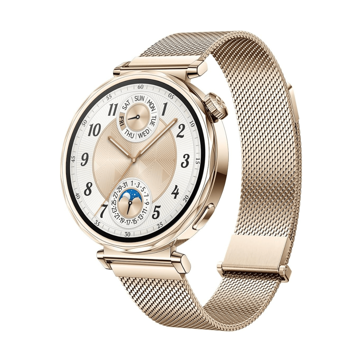 Huawei Reloj Inteligente Watch GT 5 de 41 mm, diseño de Bordes Afilados, Deportes de Correr y Ciclismo, Seguimiento de la Salud, hasta 7 días de duración de la batería, Compatible con iOS y Android,