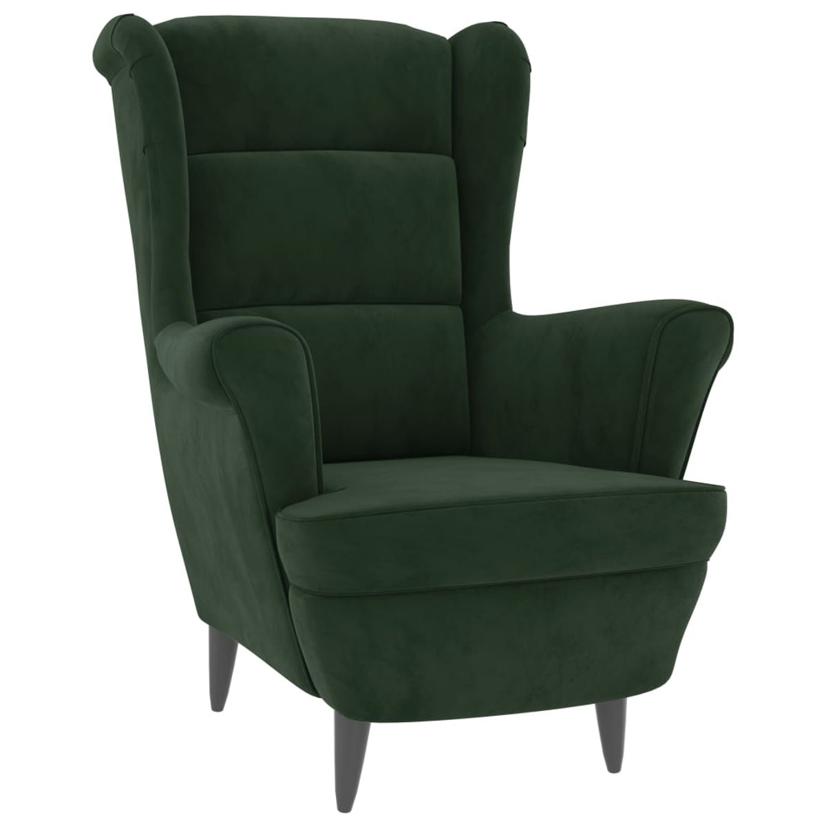 Sillón Reina respaldo alto con reposabrazos 100x74x84 cm