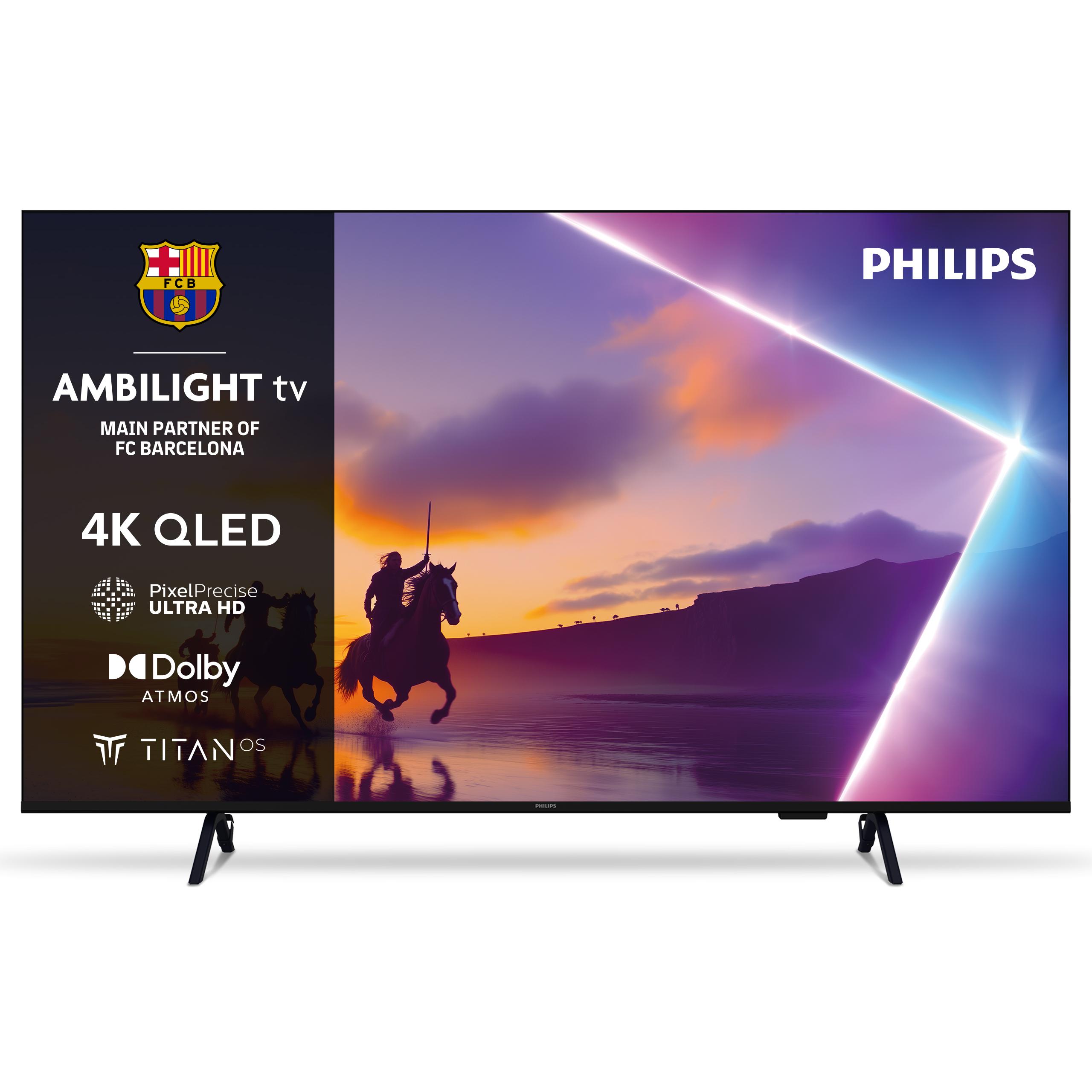 Philips Ambilight TV 43PUS8400 4K UHD QLED 108cm 43" Smart TV Dolby Atmos Titan OS