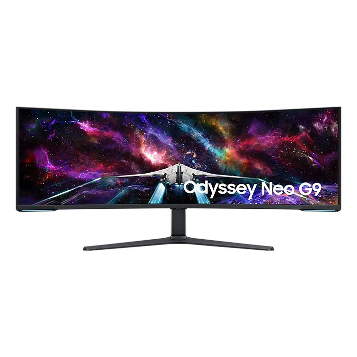 Samsung Odyssey S57CG954NU pantalla para PC 144,8 cm (57") 7680 x 2160 Pixeles 8K Ultra HD QLED Negro, Blanco