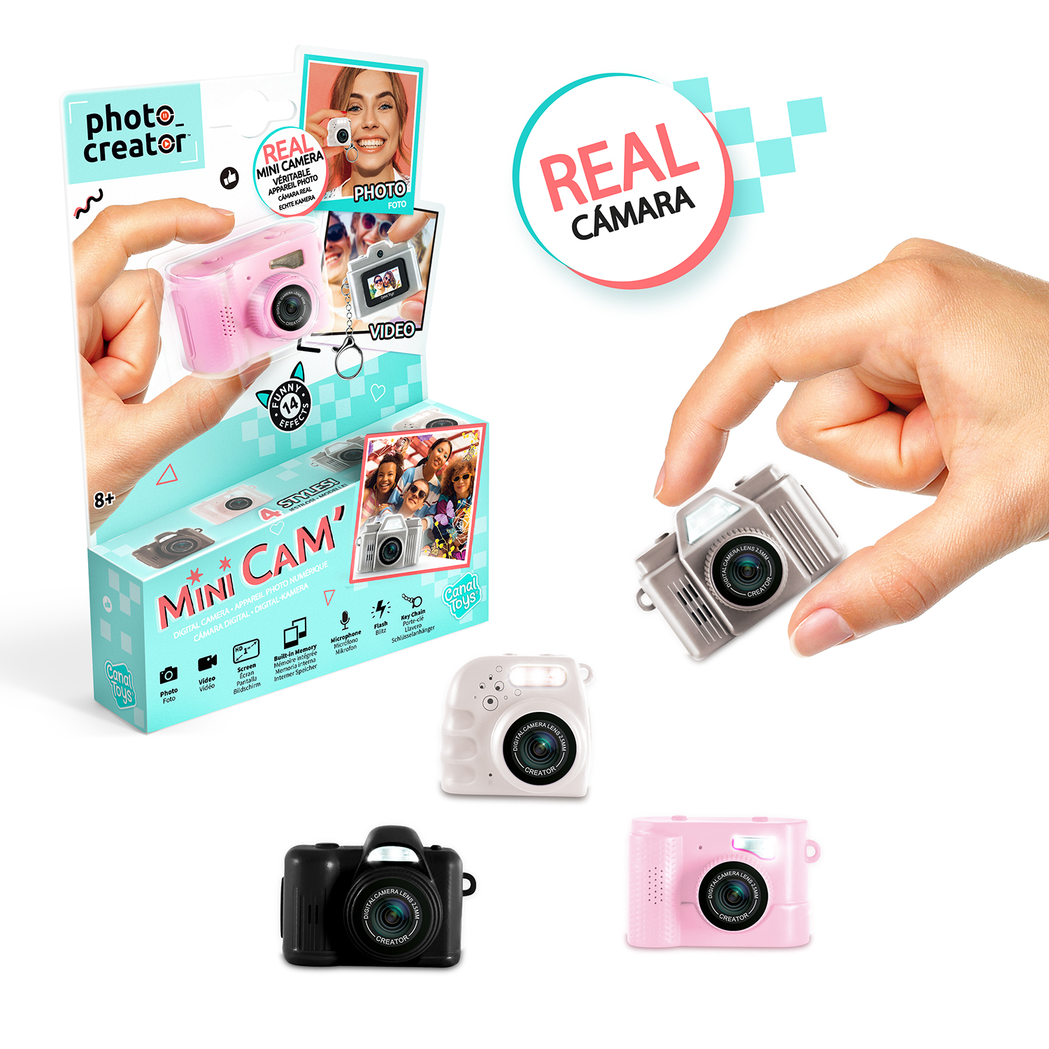 Mini Cam Urban Kidults - Photo Creator - Canal Toys - CLK096