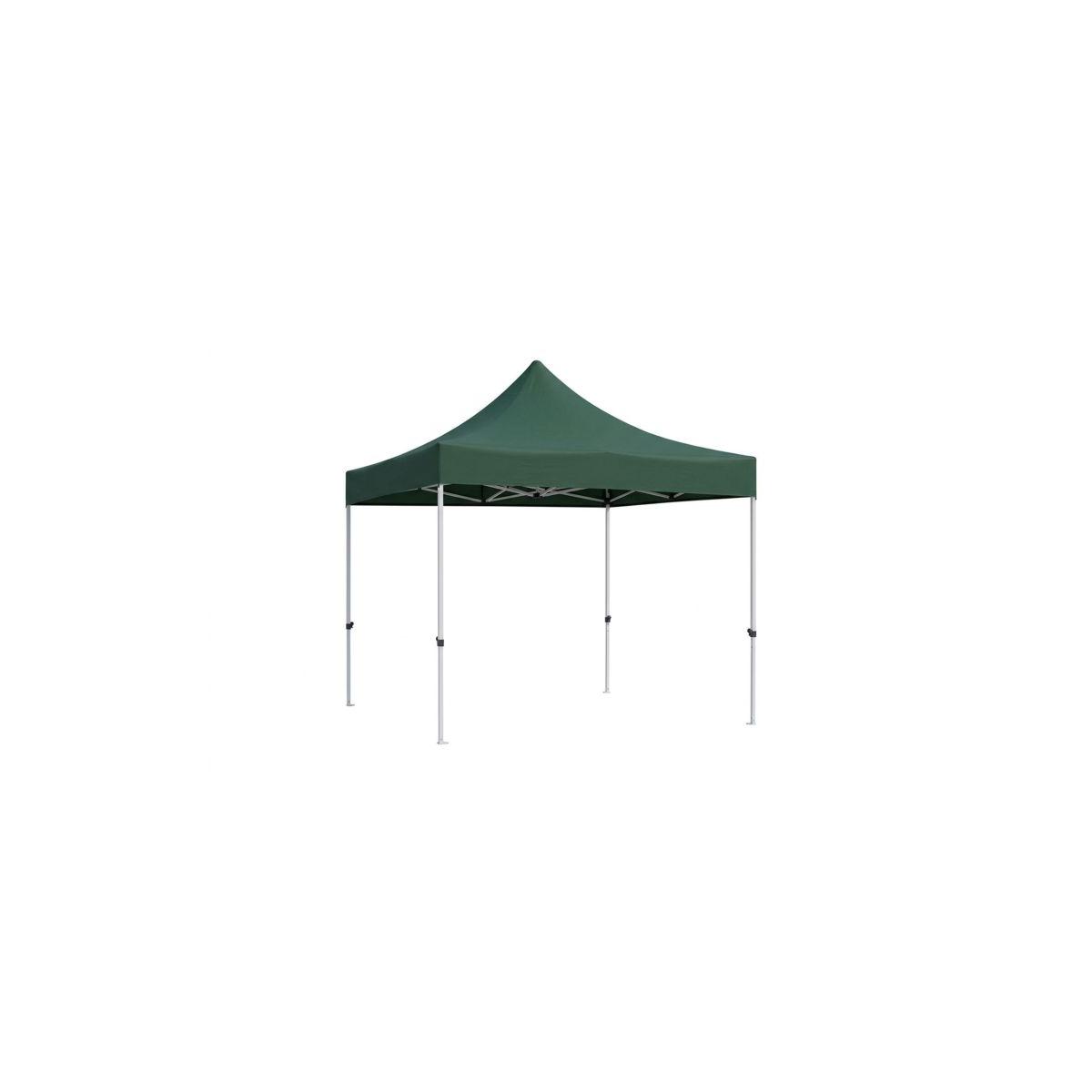 Carpa Plegable 3x3 Master Plus - Verde - Impermeable - Cenador ideal para Camping, Eventos, Playa, Jardín