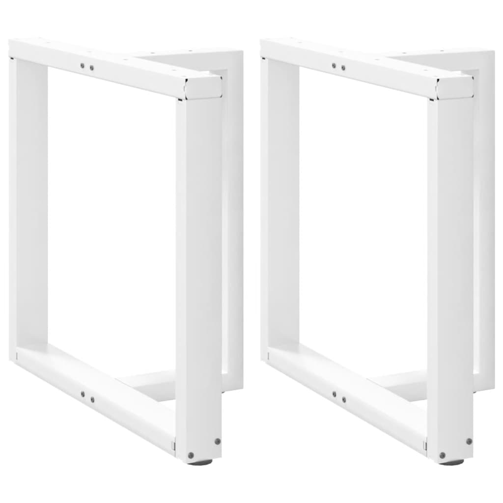 vidaXL Patas para mesa de comedor en forma de T (2 unidades) 70 x 35 x (72-73) cm, acero