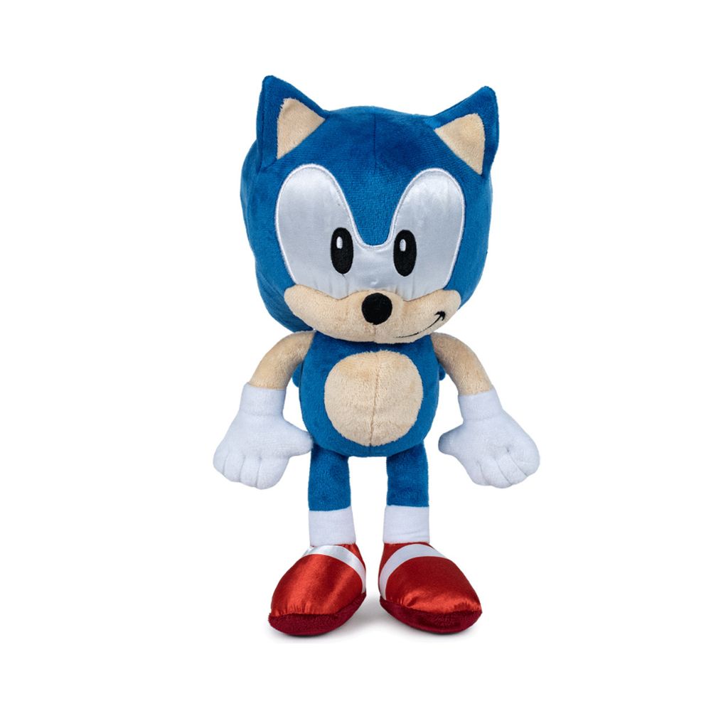 PLAY BY PLAY PELUCHE SONIC - 30 CM, 760021043, TIENDA CON LICENCIA OFICIAL, ENVIO 24-48 HORAS PENÍNSULA, JUGUETES, SERIE, DIBUJOS, ERIZO, ANILLOS