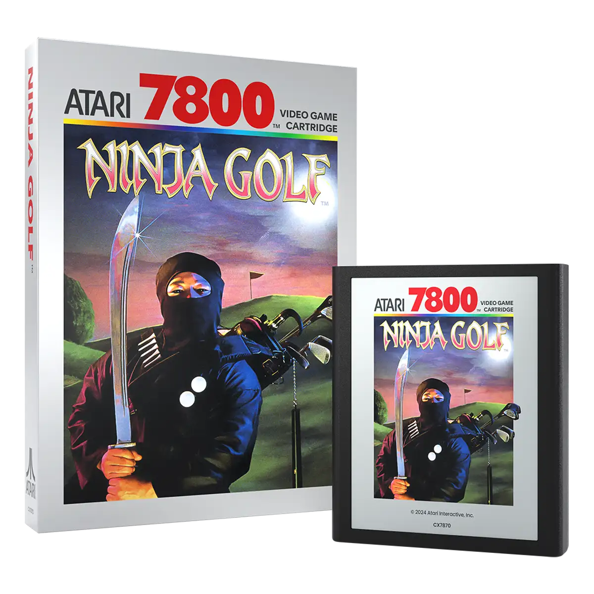 Ninja Golf - Atari - Nuevo precintado