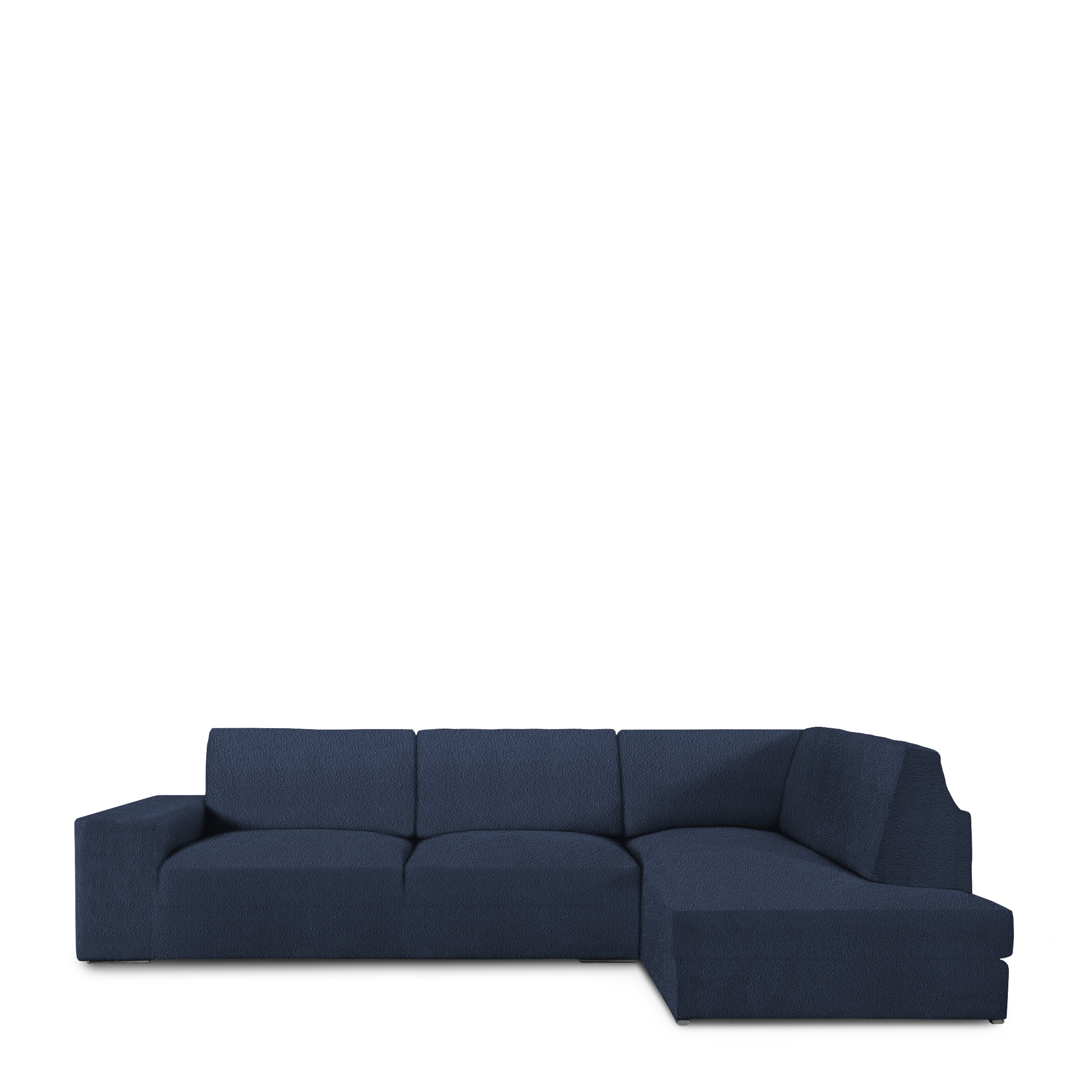 Fundas de sofa chaise longue con respaldo premium roc derecho (Mirando de frente) c/3, Tamaño derecha, 170x310x110cm, Fábricada en España