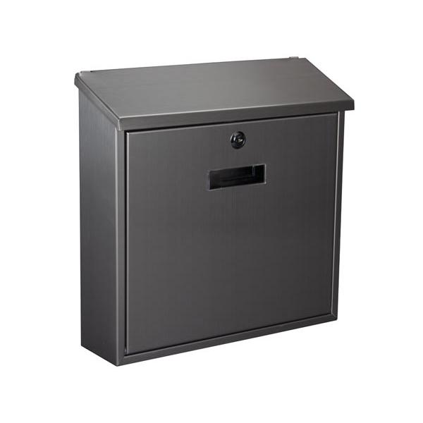 Toolland Monaco mailboxes Plata Buzón de correos para montaje en pared Acero galvanizado