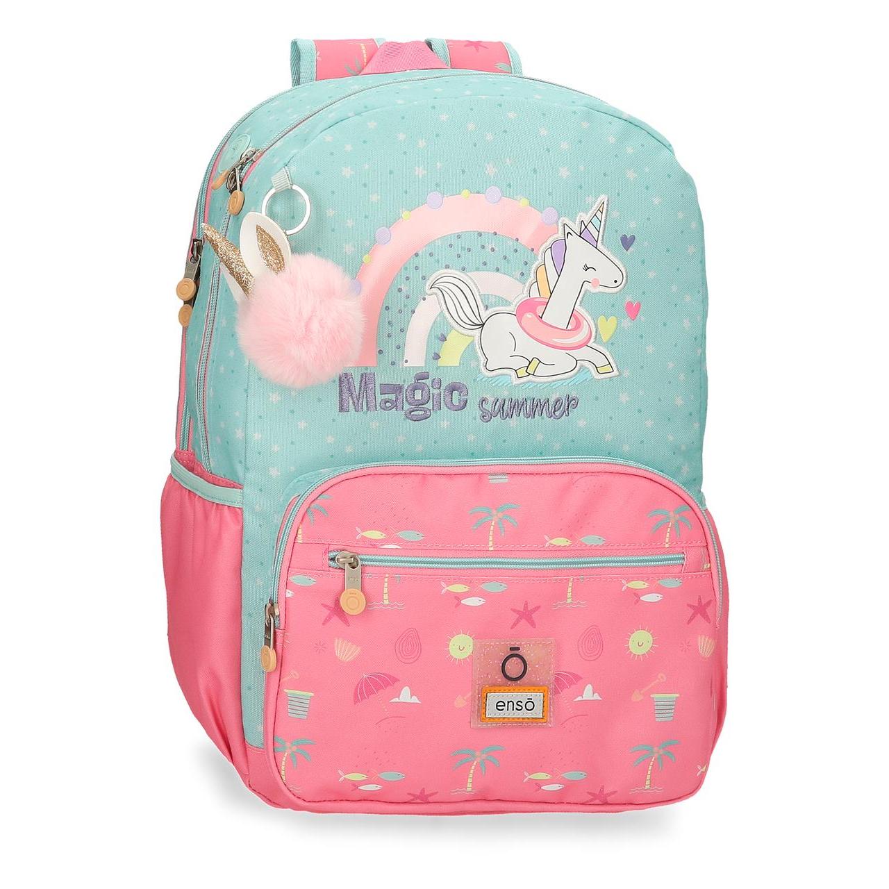 Mochila porta ordenador Enso Magic summer dos compartimentos
