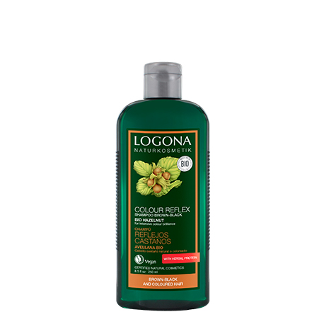 Champú Reflejos castaños Avellana Bio 250 ml Logona