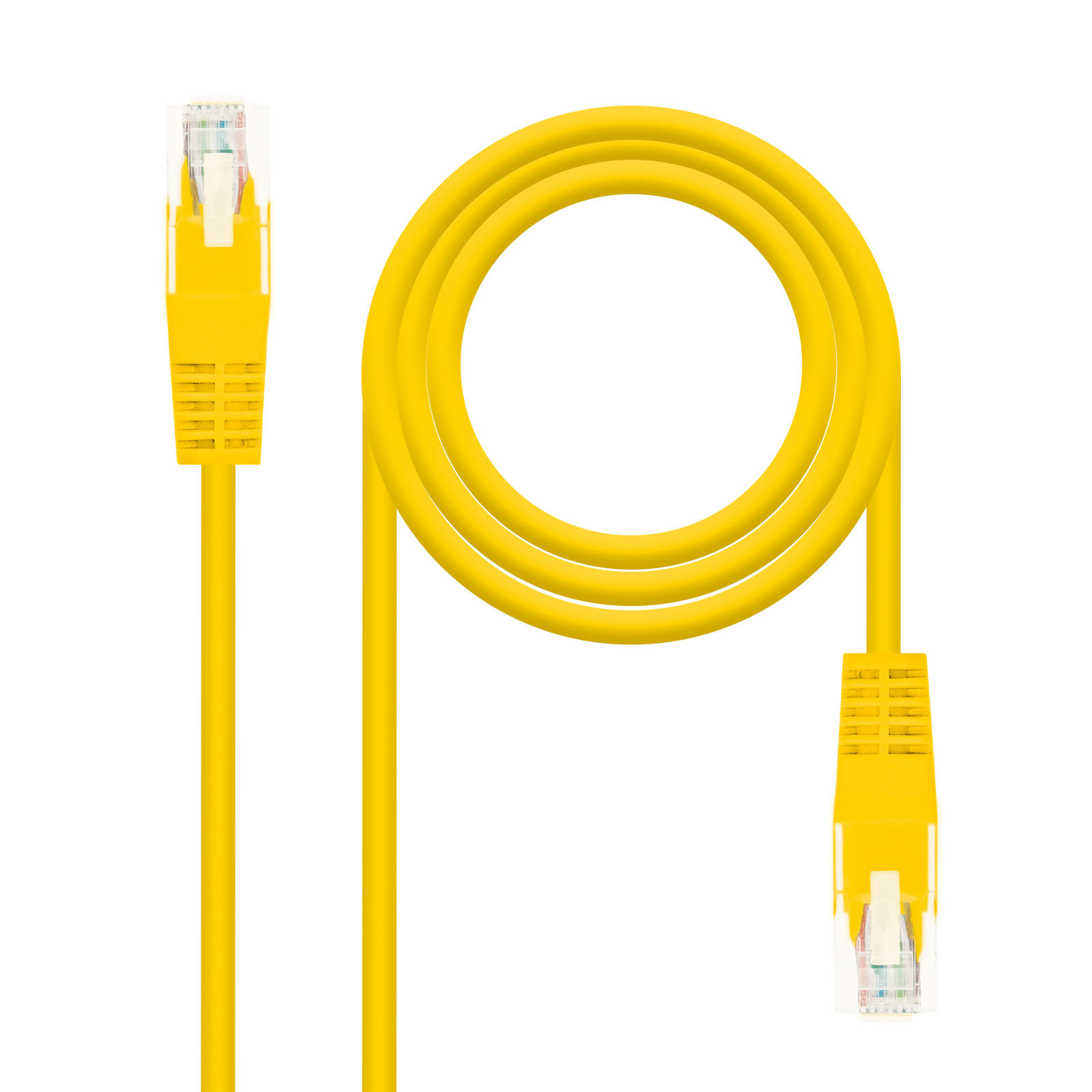 Latiguillo Rj45 Cat6 Utp Cu 0,30m Amarillo Nanocable 10.20.0400-l30-y