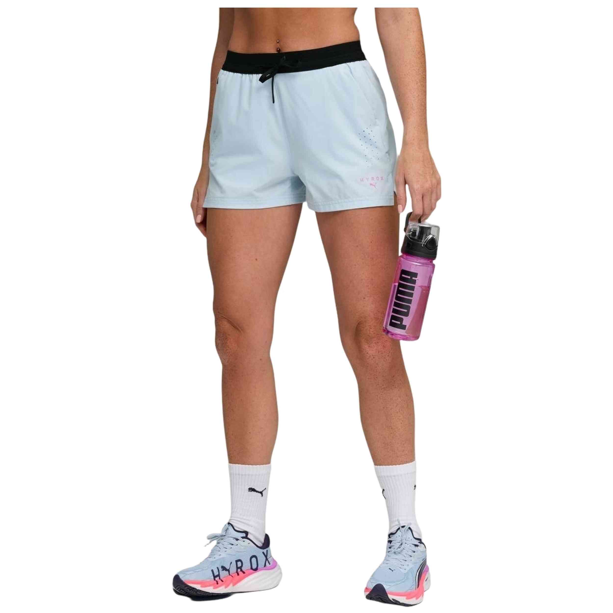 Textil Puma modelo W Puma X Hyrox Dryel en color Celeste