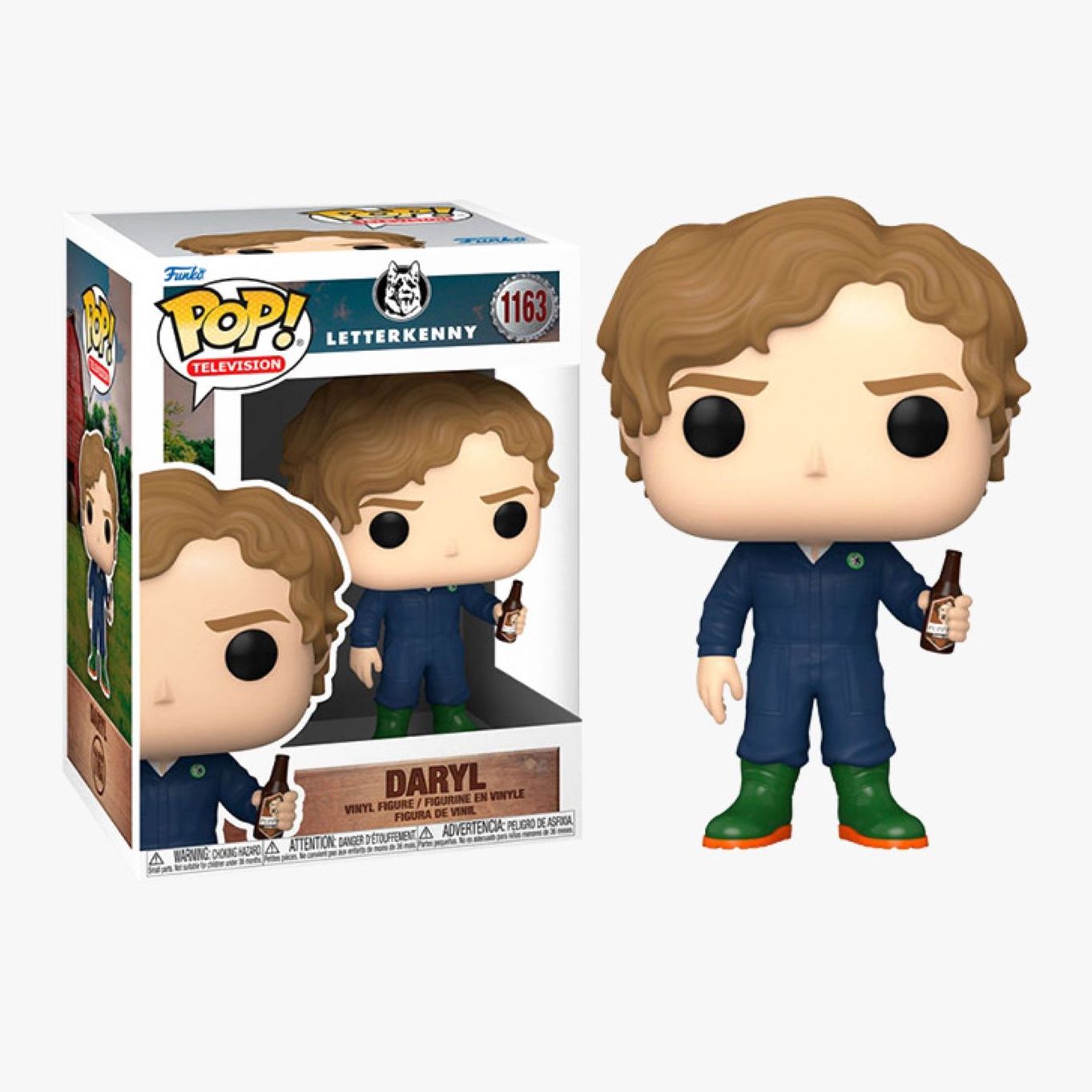 Funko POP! - DARYL - Colección "Letterkenny" - Coleccionable - Ideal para regalo