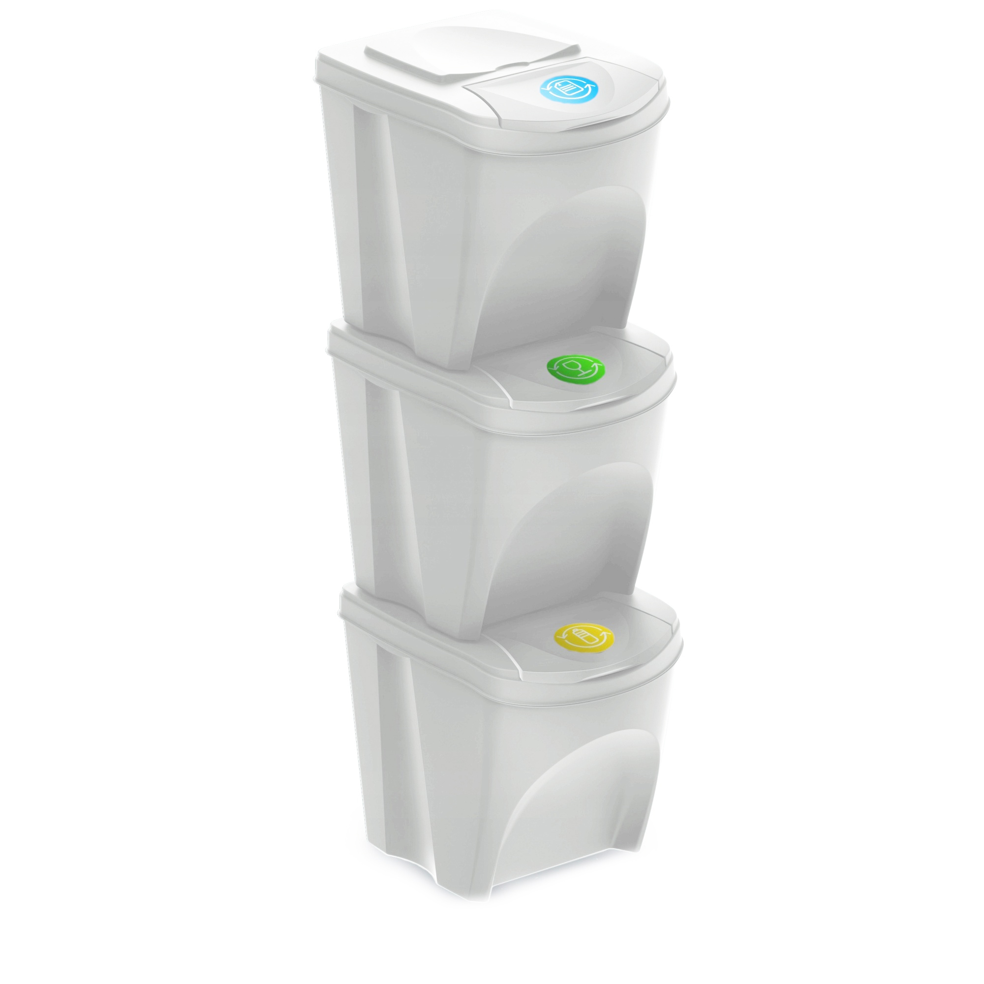 ⇒ Cubo de reciclaje iris 2 compartimentos 30 l ▷ Precio. ▷ Comprar con los  Mejores Precios. Ofertas online