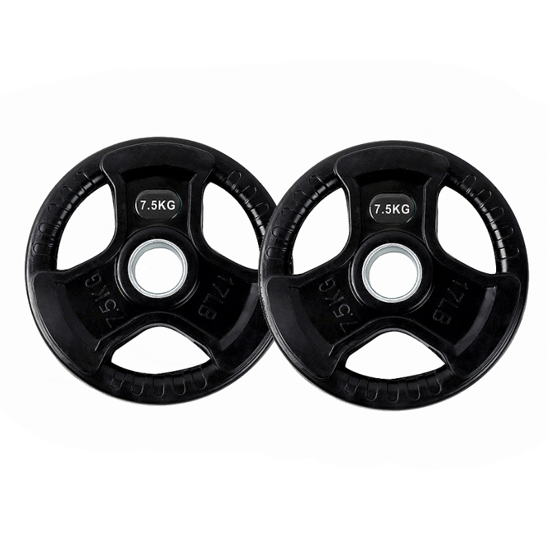 DISC WEIGHTS WITH HOLLOW TO GRAB THE HAND, HOLE FOR 30MM / 50MM ,THICK BAR, 2.5-20 KG LIFTING, SQUAT, HOME GYM