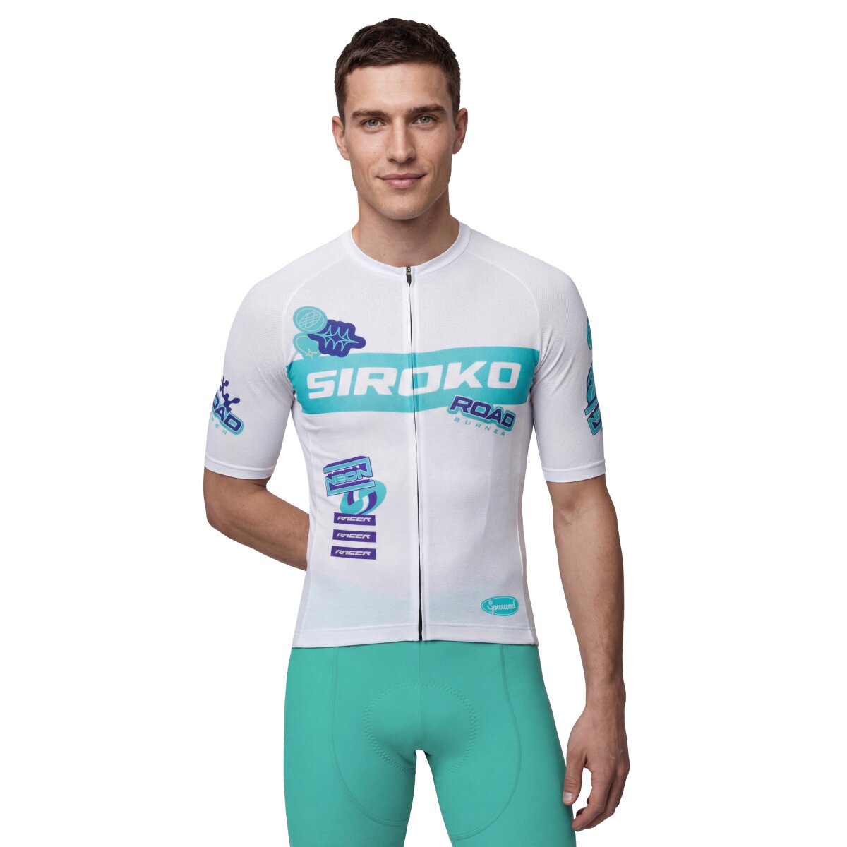 SIROKO - Maillot M8 Mesh Manga corta Cycling Hombre_