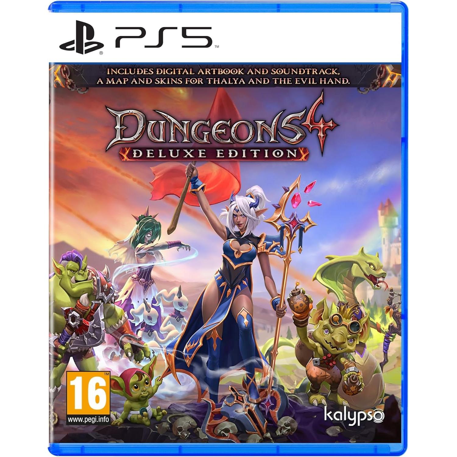 Dungeons 4 Deluxe Edition, Juego para Consola Sony PlayStation 5 PS5