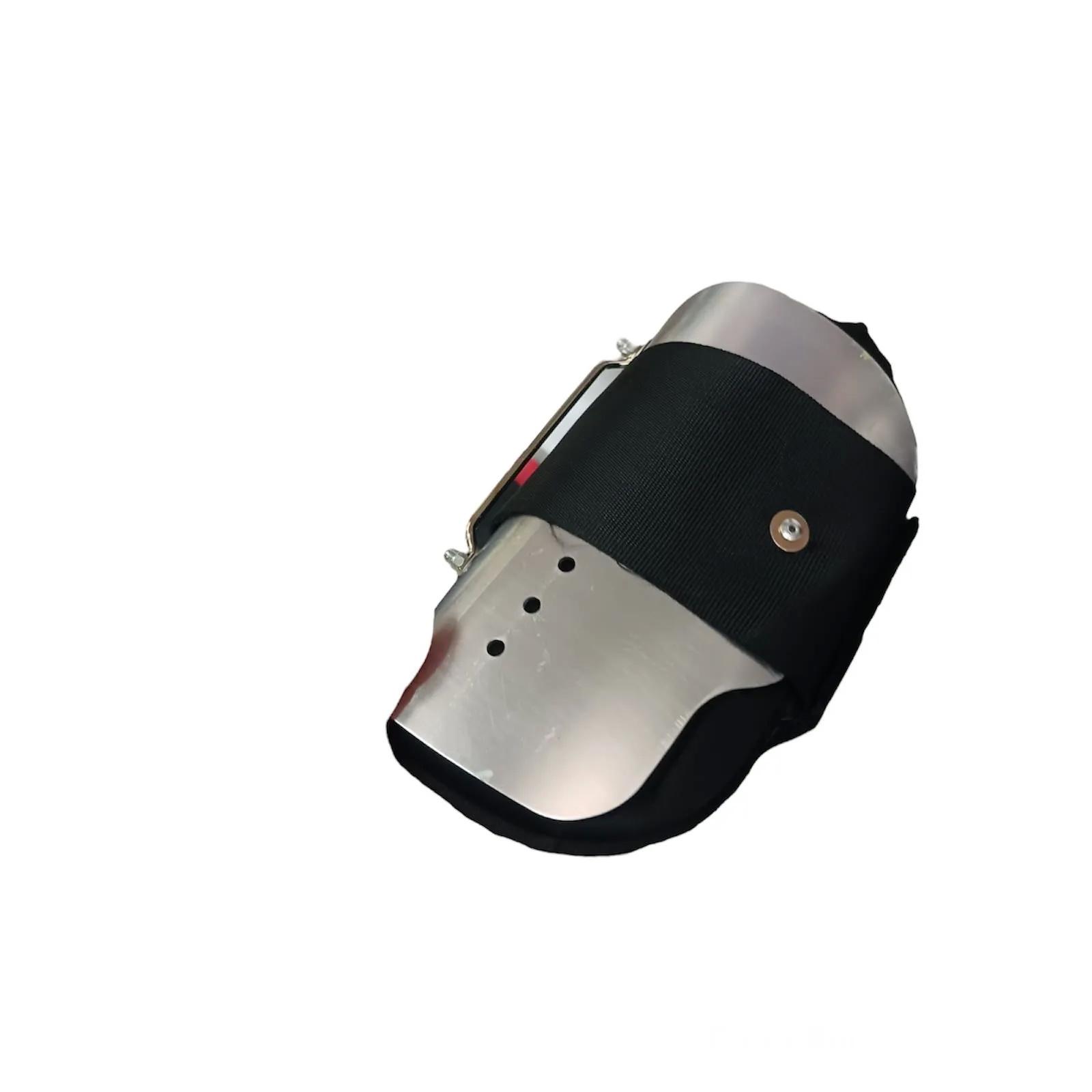 MAMIGA kit carcasas de aluminio regulable con almohadilla y velcro R y L