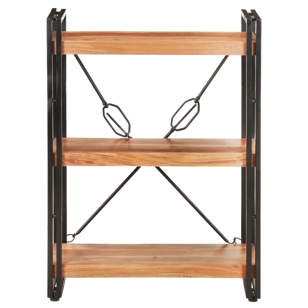 Vidaxl Estantería de Madera Maciza de Acacia 60x30x80 Cm
