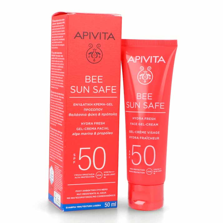 Apivita Bee Sun Safe Hydra Fresh Gel Crema Spf50 50 ml
