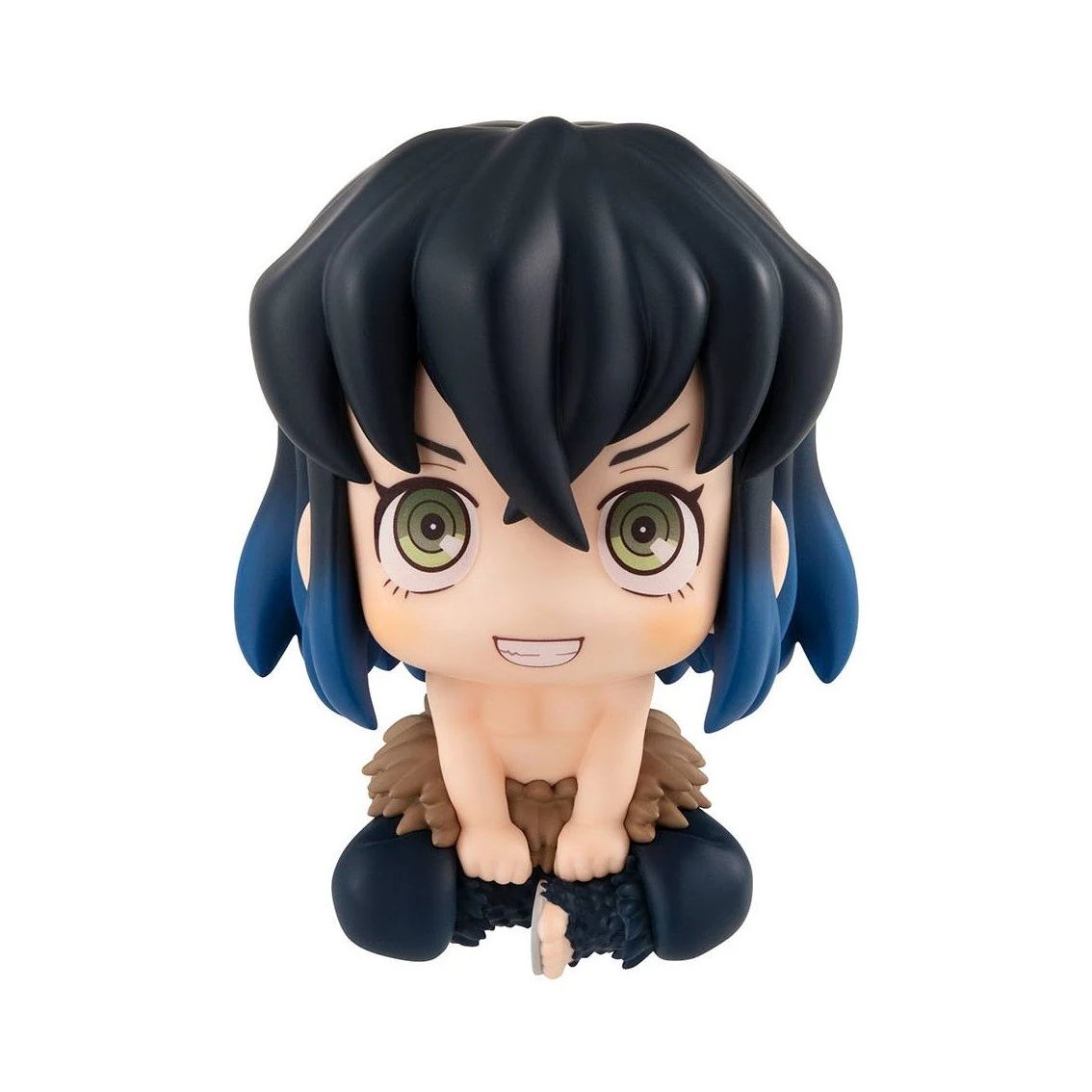 MegaHouse - Figura coleccionable Look Up Demon Slayer Kimetsu No Yaiba Inosuke de la línea Mega Cat Project para fans y coleccionistas, pose enérgica y detalles realistas