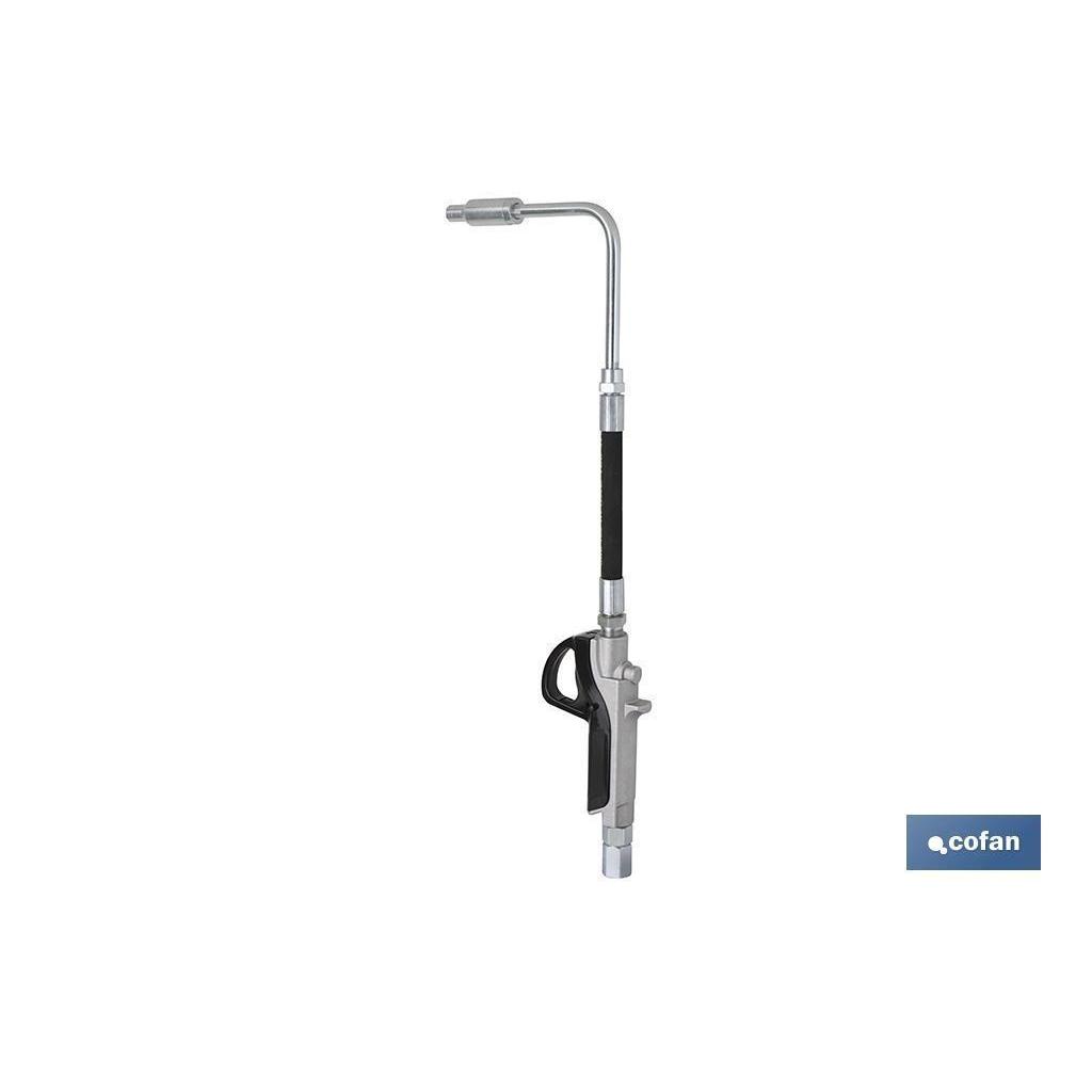 Pistola lubricante 90°