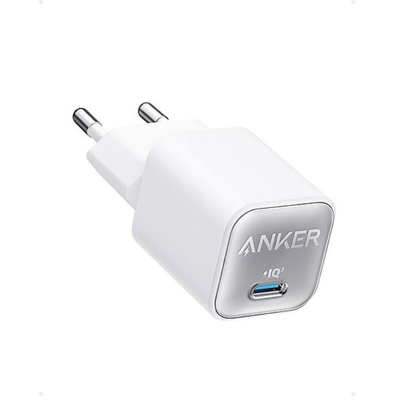 Cargador de pared anker 511 nano iiii/ 1xusb tipo-c/ 30w