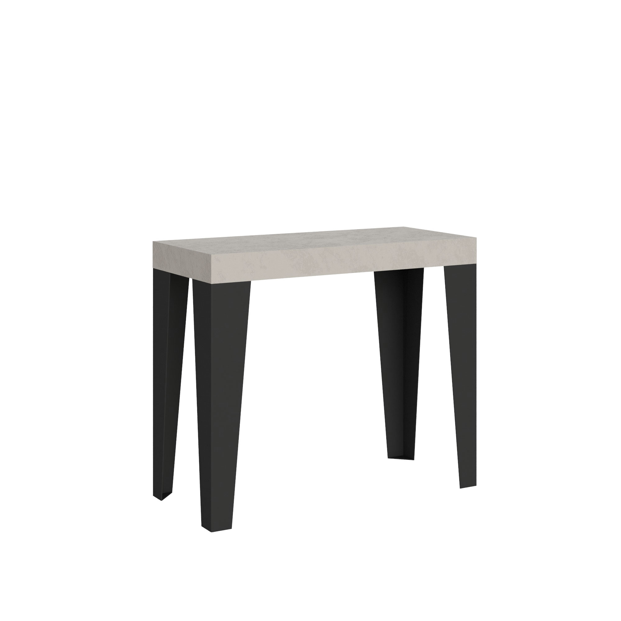 Mesa consola extensible 90x40/196 cm Flame Small Premium cachemir - Itamoby