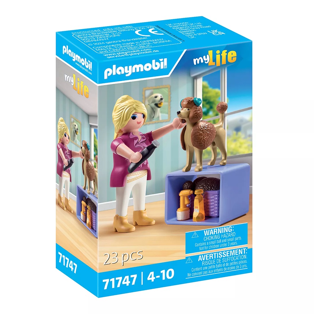 PLAYMOBIL - PELUQUERÍA CANINA, 71747, TIENDA CON LICENCIA OFICIAL