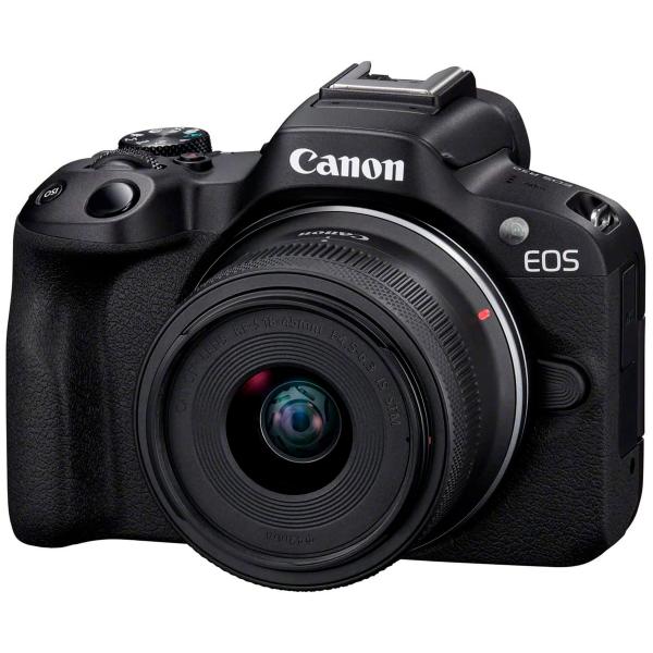 Canon Eos R50 Black + Objetivo Canon Rf-s 18-45mm Is Stm - Cámara Mirrorless