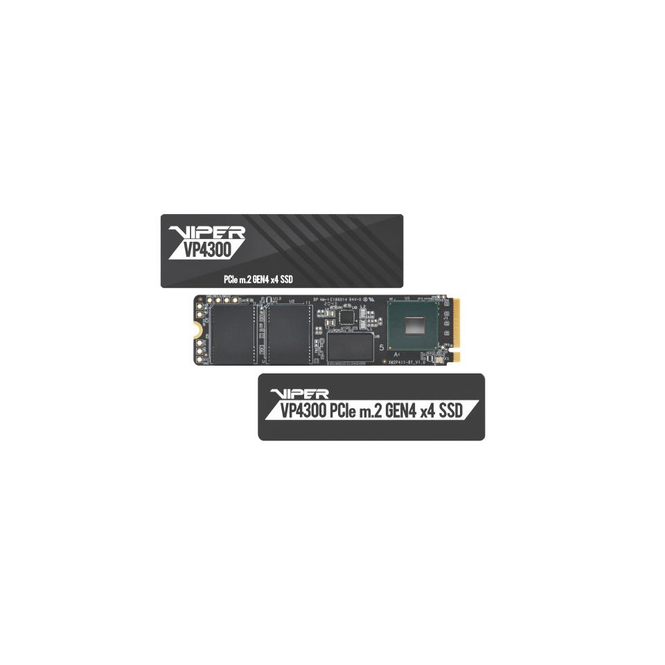 Patriot Memory Viper VP4300 SSD 2TB Nvme M.2 Gen 4 Pcie X4 - Alta Velocidad