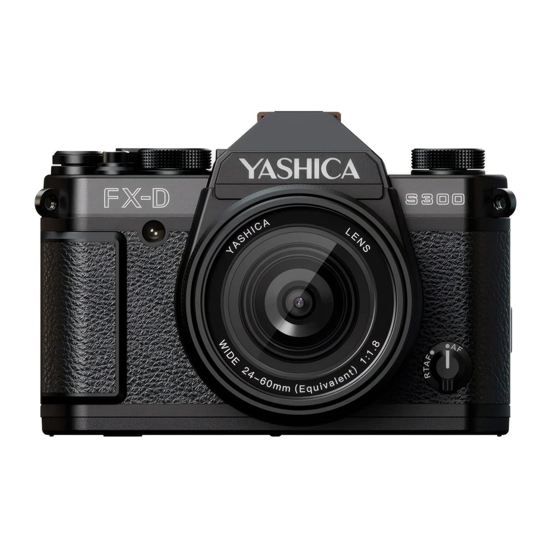Cámara fotos digital Compacta 4K Ultra HD 50 MP 1/1.56 Pulgadas Visor Electrónico (EVF) OLED 0,32" 1,4 millones de puntos, 120 Hz Yashica YAS-FXDS300  | Solo Cuerpo, Wifi, Negro