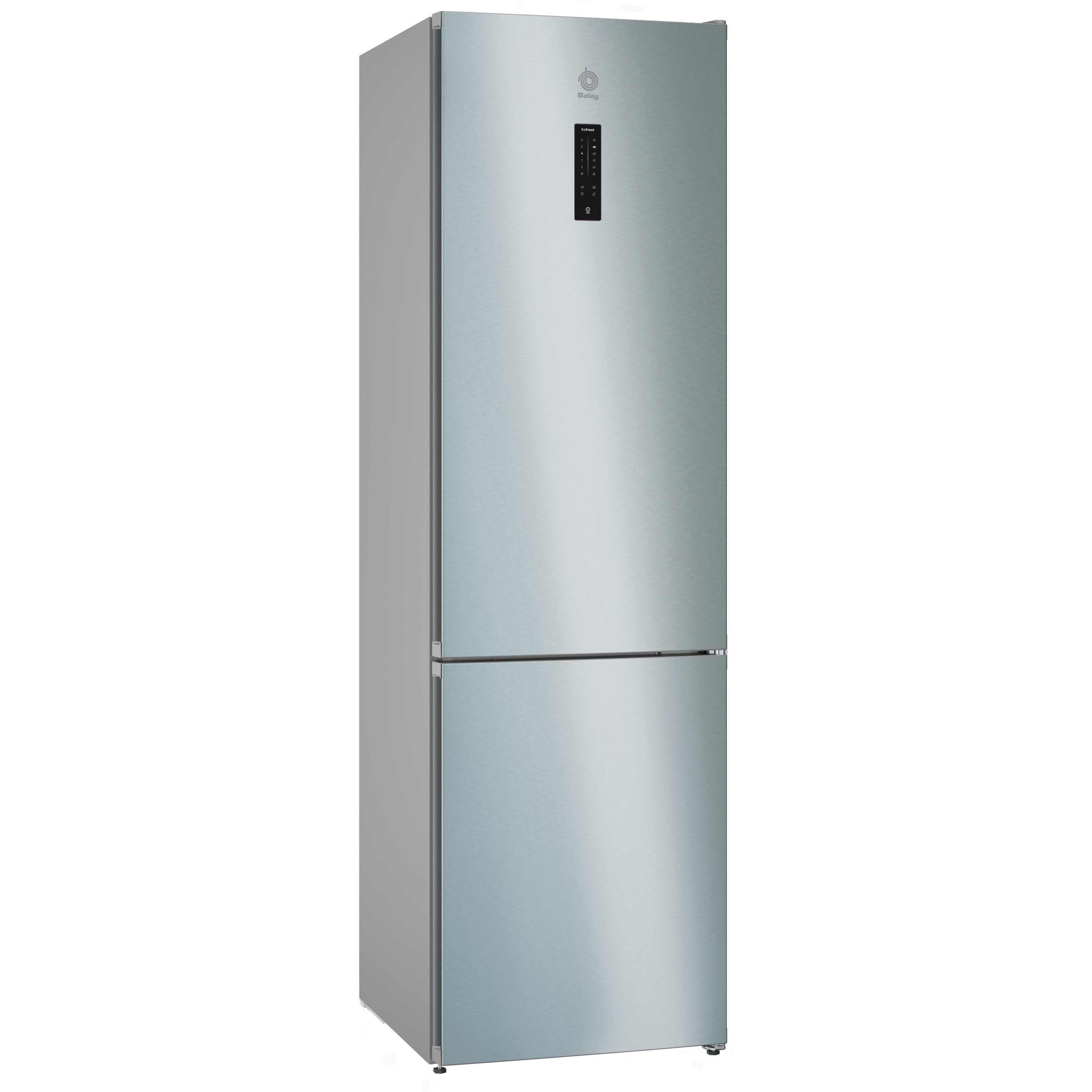 FRIGORIFICO COMBI BALAY 3KFC867XI NOFROST C ALTO 200 CM ANCHO 60 CM INOX