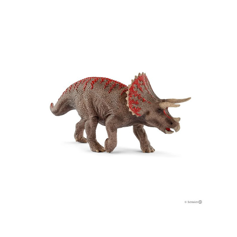 Figura Triceratops Realista Schleich - Colección Educativa