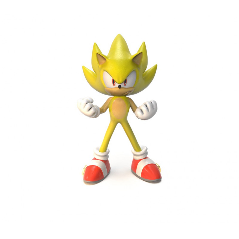 Marukatsu -Figuras Sonic Comansi  4 Modelo figuras Sonic, Shadow, Knuckles e Tales - sem pvc Jogar e colecionar-comansi